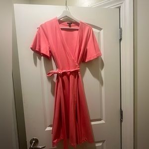 COPY - Ann Taylor brand new without tags Peach Dress wrap dress